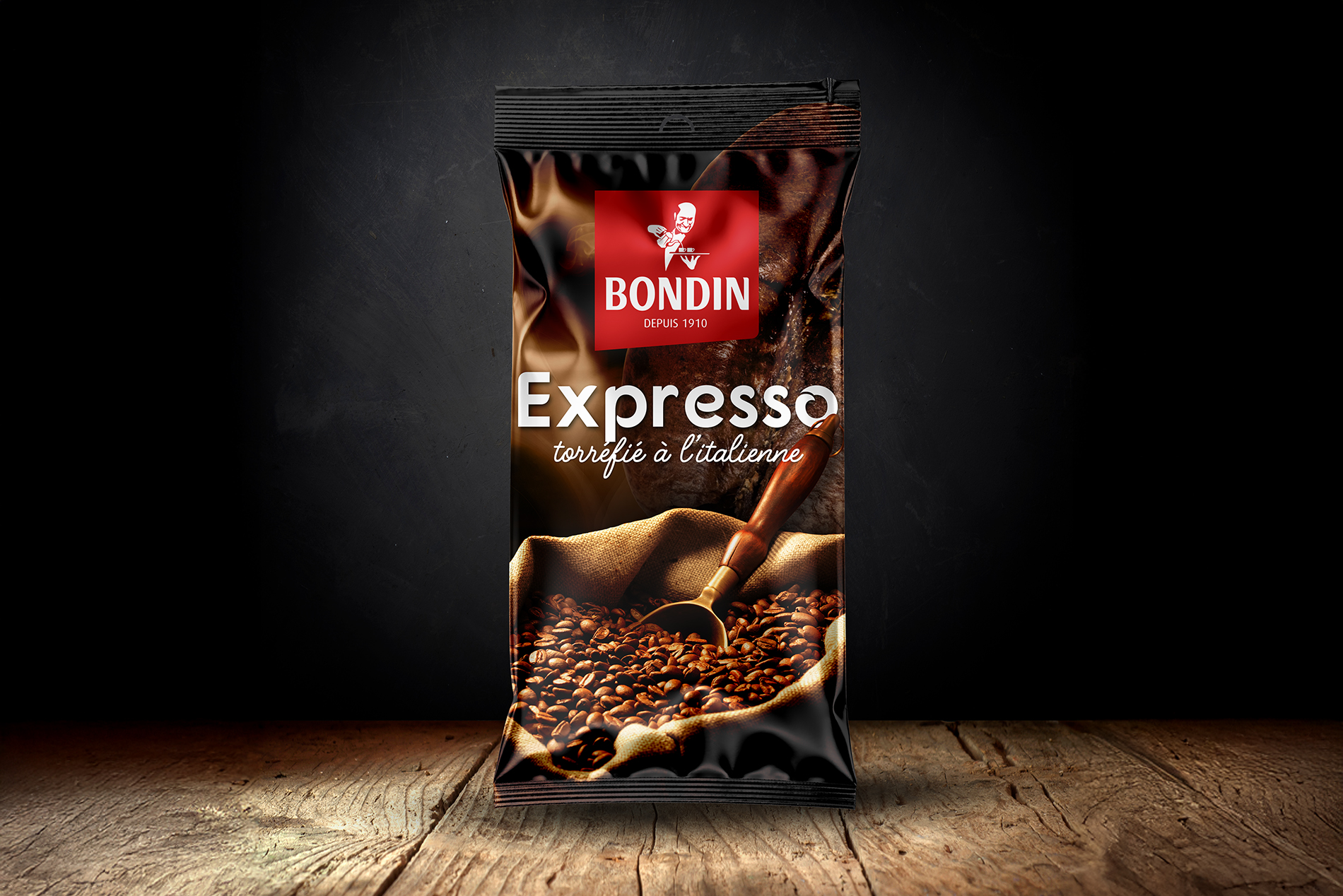 Packshot café – design premium et authentique – agence de communication tunisie • agence de com tunisie