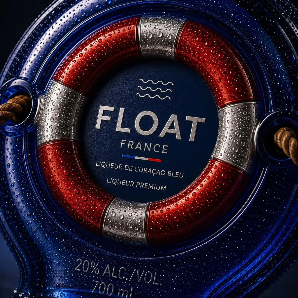 Float France liqueur premium packaging — Label craft