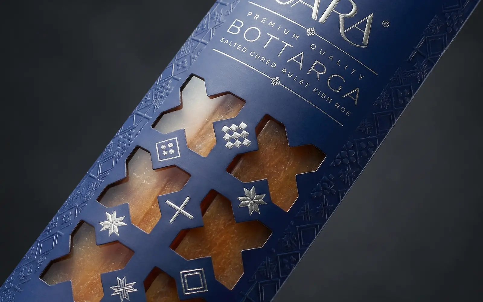 SARA Bottarga — Matière & découpe